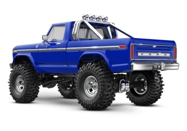 TRX-4M FORD F150 4X4 LIFTED 1/18 CRAWLERRTR BRUSHED blau